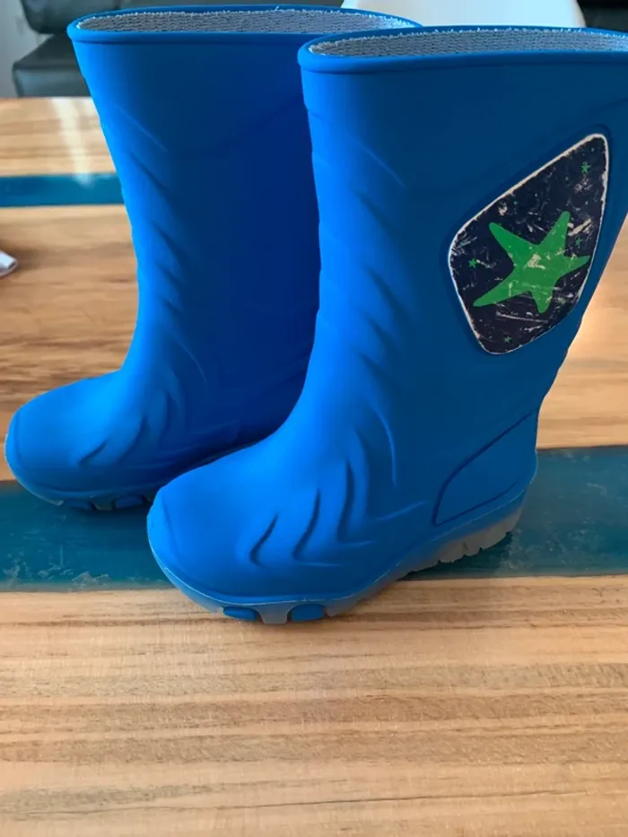 Bottes de pluie lumineuse taille 22/23