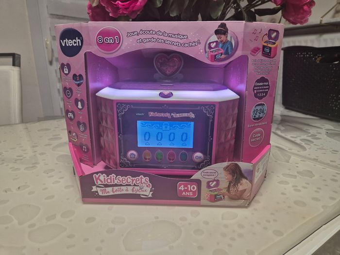 Vtech Kidi Secret Ma Boîte à Bijoux  coffre-fort