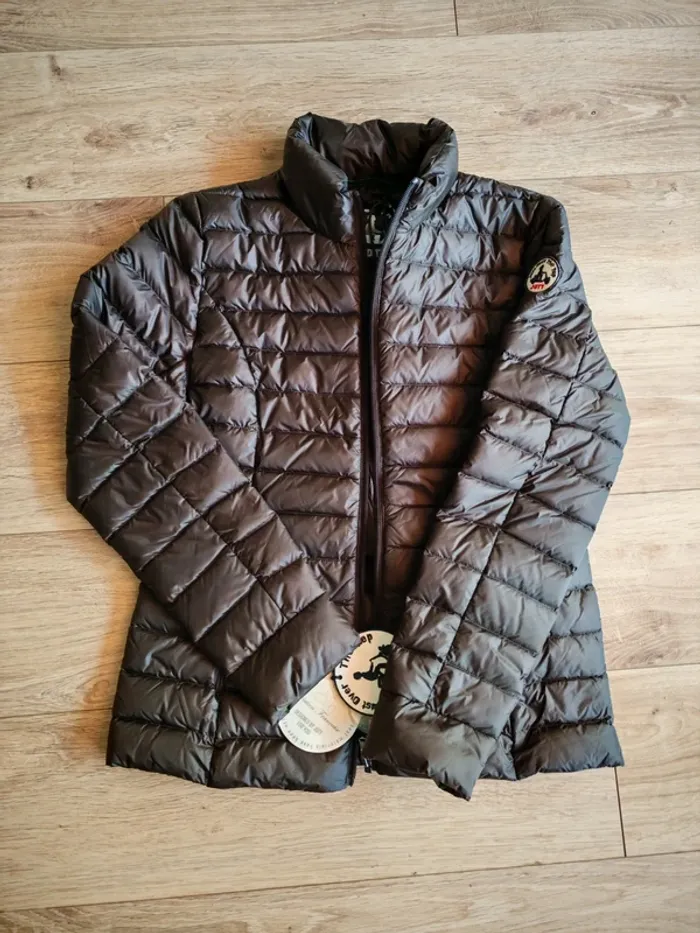 Doudoune légère jott S couleur taupe Cha - photo numéro 12