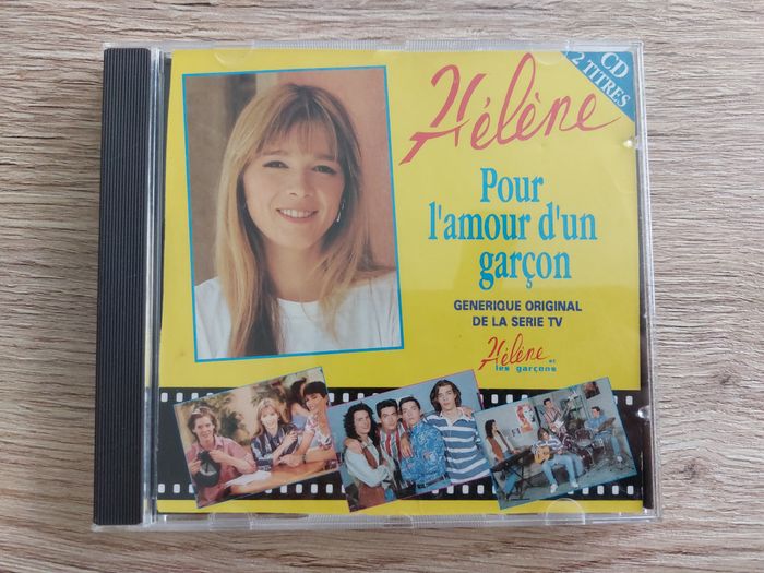 CD single 2 titres Hélène Rollès "Pour l'amour d'un garçon"