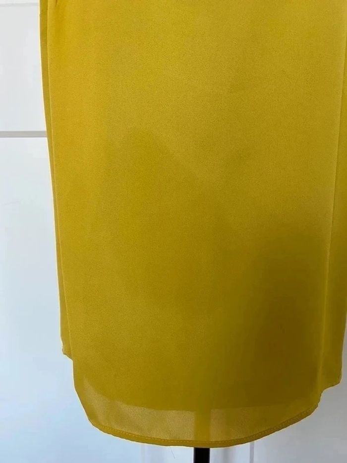 Top jaune moutarde taille XS - photo numéro 3