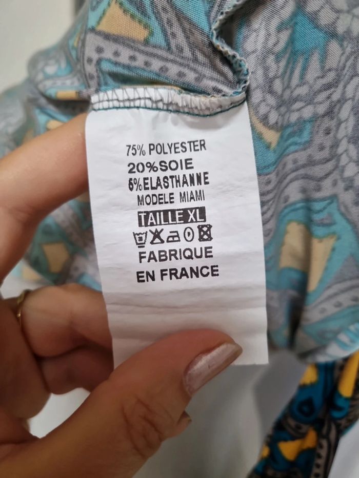 Haut 20% soie Pascal Morabito T:XL - photo numéro 4