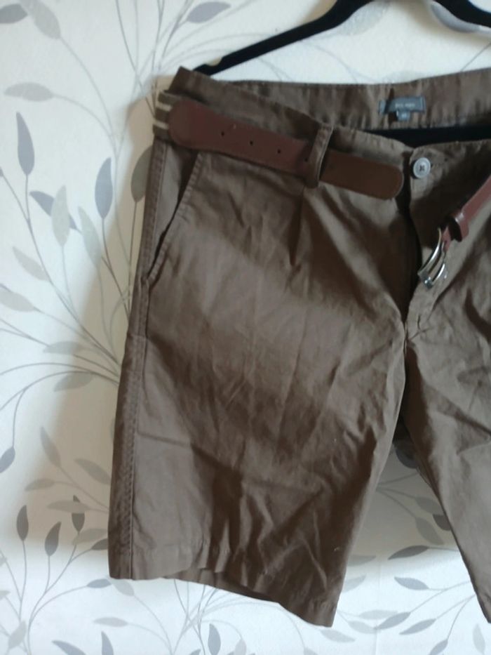 🍍 Short avec ceinture homme Tex taille 44 - photo numéro 3