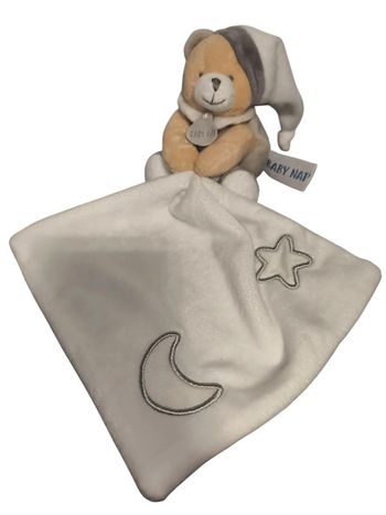 Doudou mouchoir ours 🐻 étoiles phosphorescent Babynat