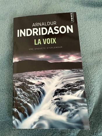 Livre La voix de Arnaldur Indridason