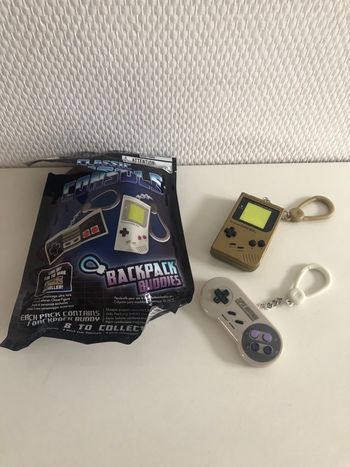 Lot de 2 portes clés