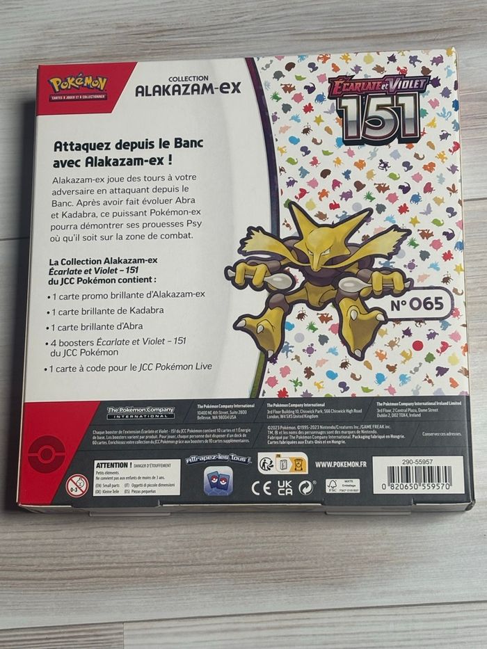 Coffret Pokémon 151 alakazam neuf - photo numéro 2