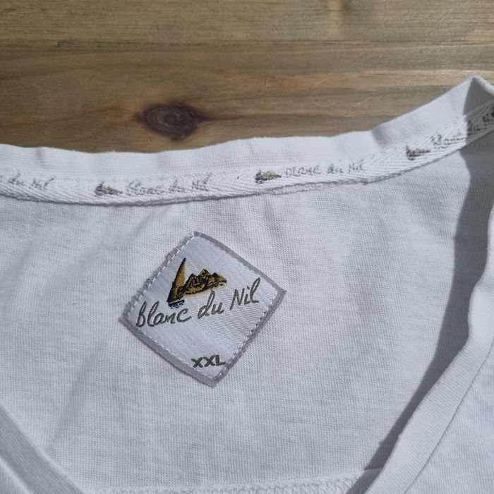 Tee-shirt blanc du nil 2XL - photo numéro 2