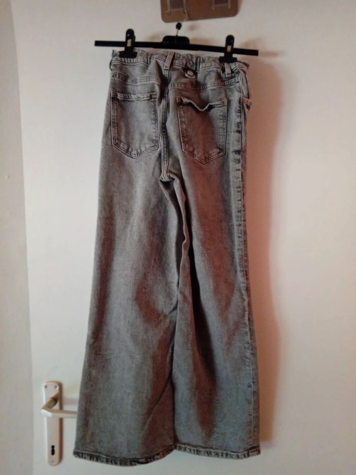 Joli jean gris H&M  12 ans - photo numéro 6