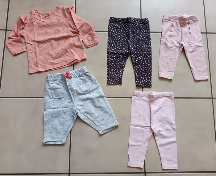 Lot vêtements été bébé fille 6 mois - photo numéro 7