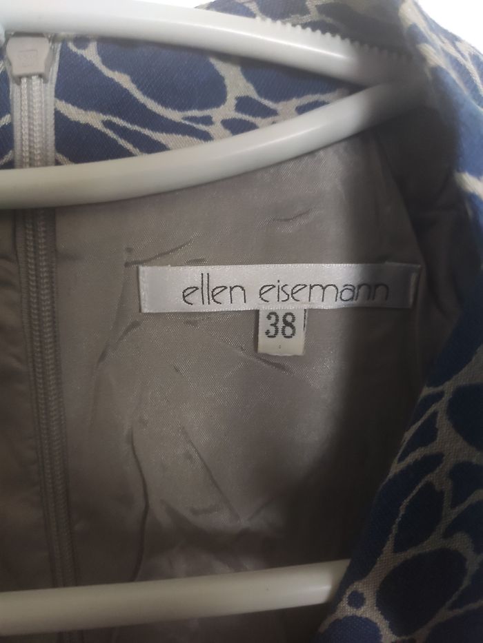 Ellen Eiseman Robe bleu 38 - photo numéro 5