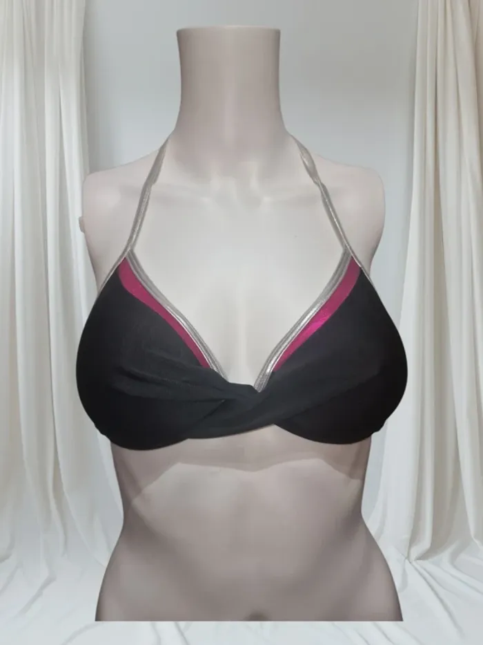 Maillot de Bains 2 pièces Noir, T.M - photo numéro 3