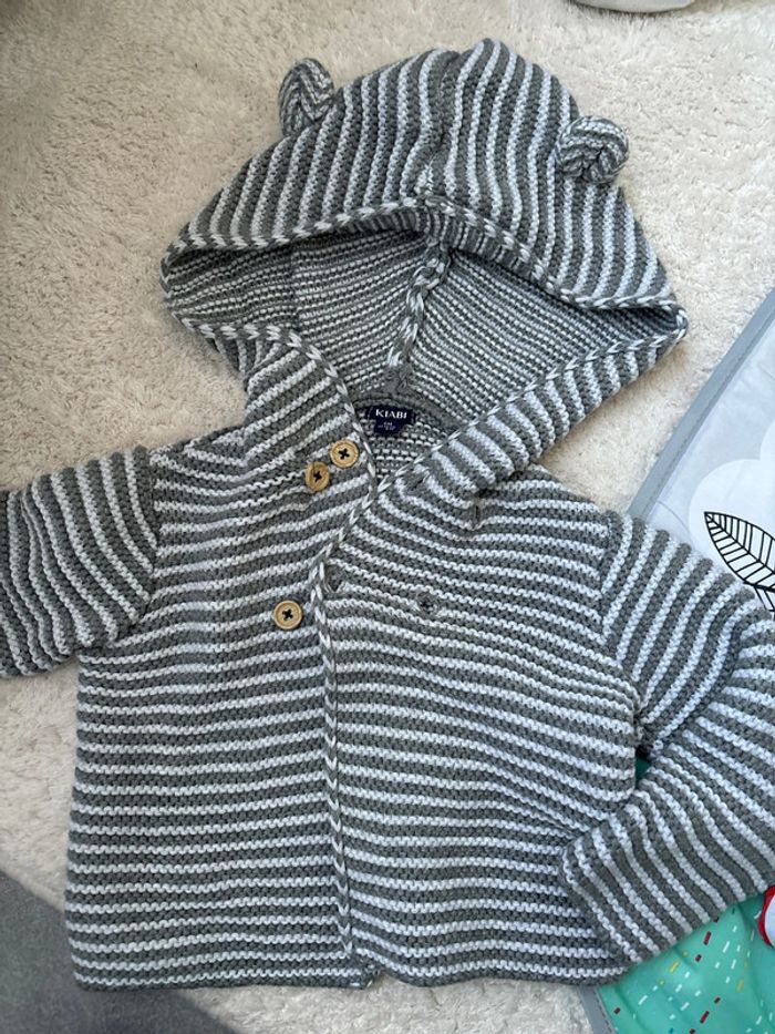 gilet bébé laine hiver