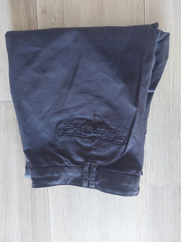 Pantacourt marron regular fit taille 44 Kiabi - photo numéro 3