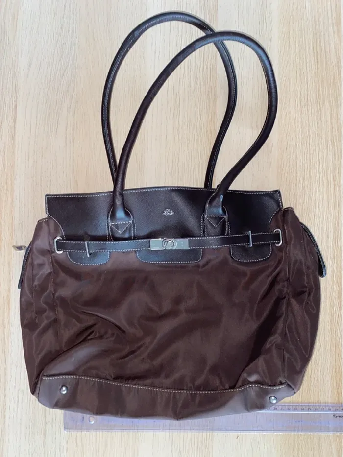 Sac à main marron katana fourre tout grand