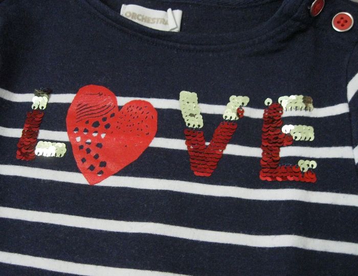 Maillot marin love Orchestra 3 ans - photo numéro 2