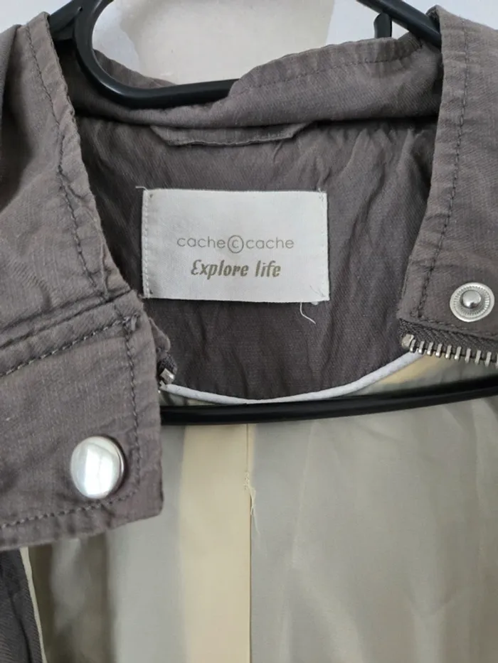 Veste de pluie parka cache cache - photo numéro 3
