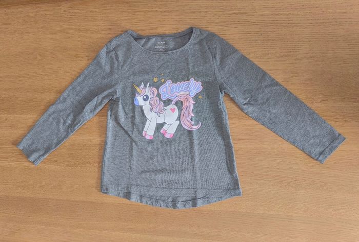 🌸 T-shirt "licorne" manches longues - Kiabi - 6 ans 🌸 - photo numéro 2