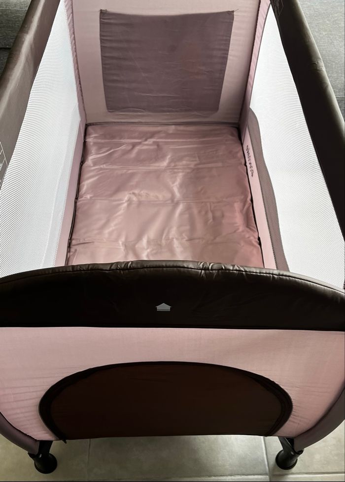 Parfait état - Lit parapluie bébé - lit de voyage pour enfant Tectake