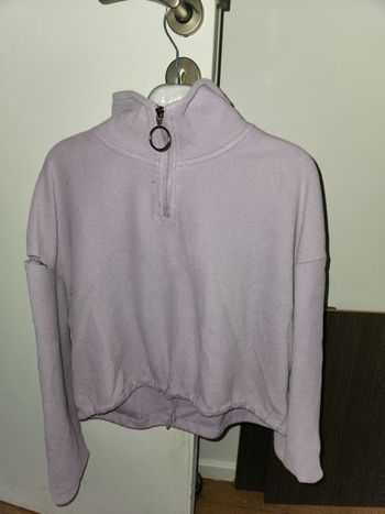 Polaire mauve 