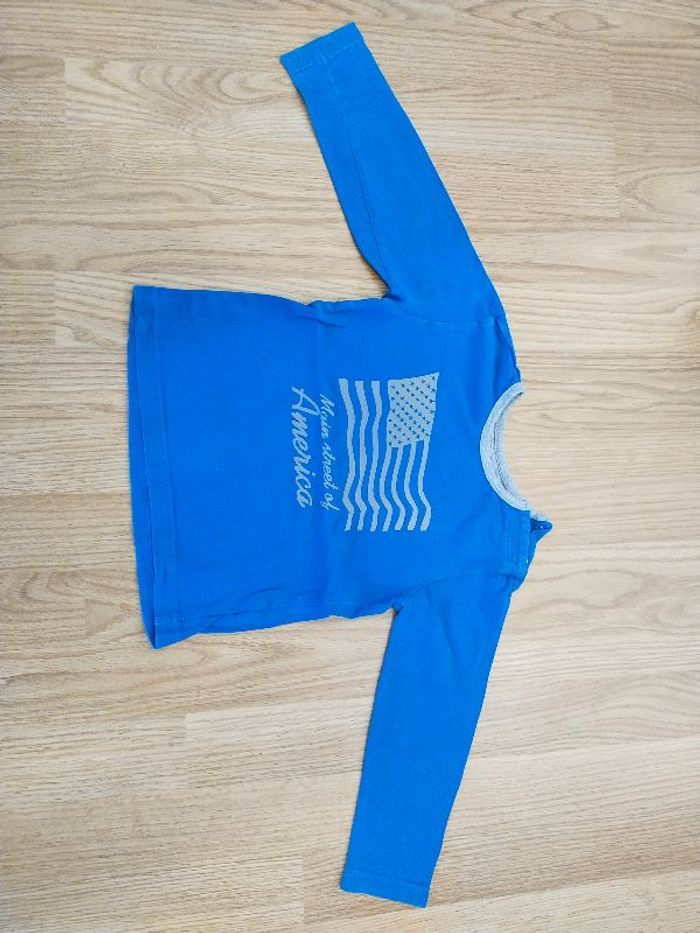 Sweat léger bleu América 3 Suisses