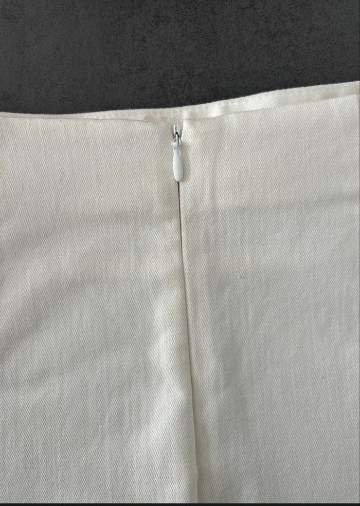 Jupe Zara blanche taille XS - photo numéro 5