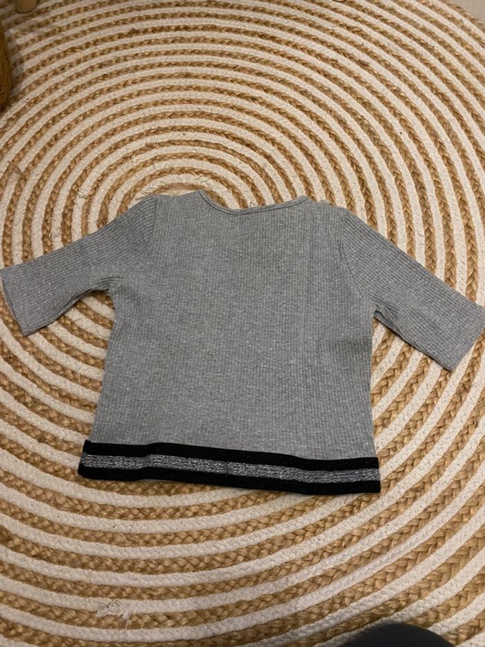 Tee-shirt gris Liberto - photo numéro 3