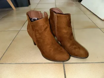 Bottines à talon taille 39