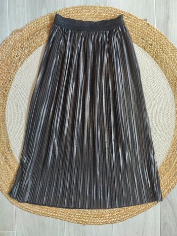Robe plissée scintillante