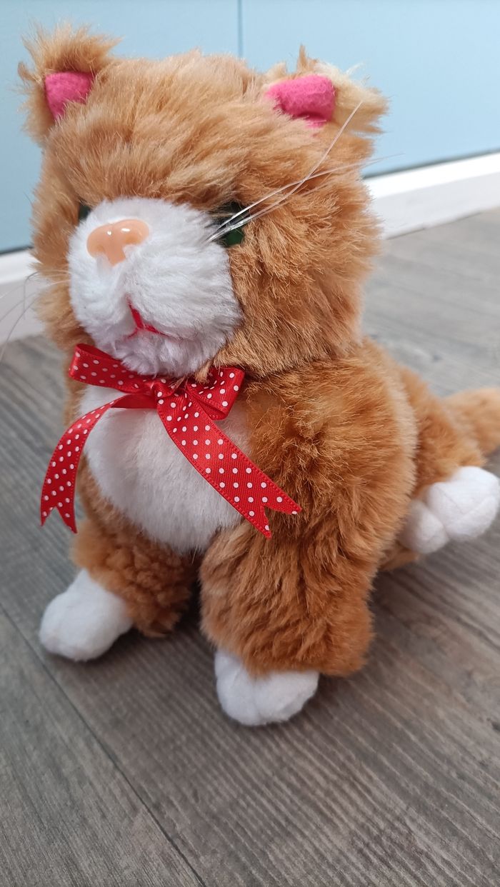Peluche chat - photo numéro 2