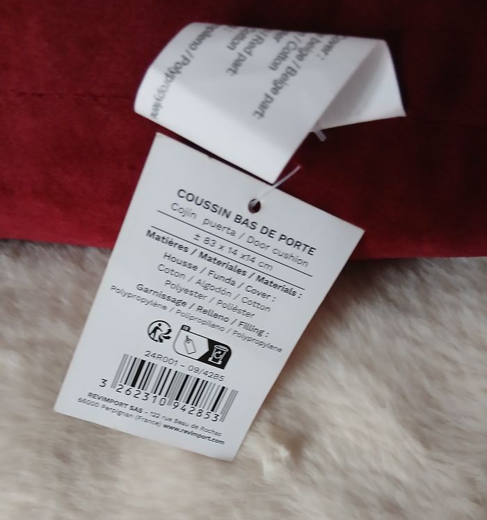 Neuf: Coussin bas de porte gamme montagne - photo numéro 9