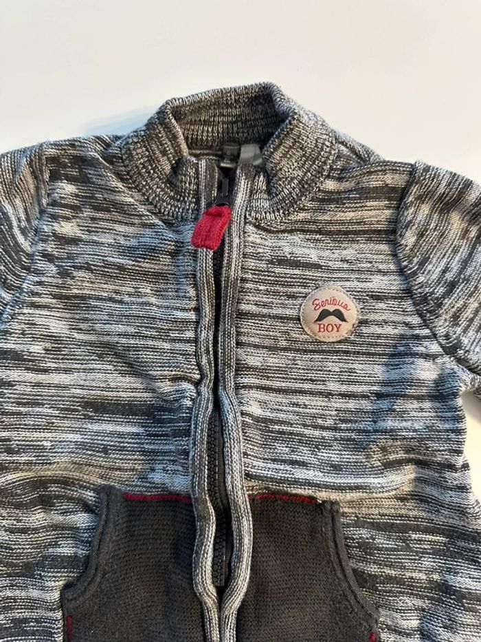 Gilet tricoté - 6 mois - Orchestra - photo numéro 3