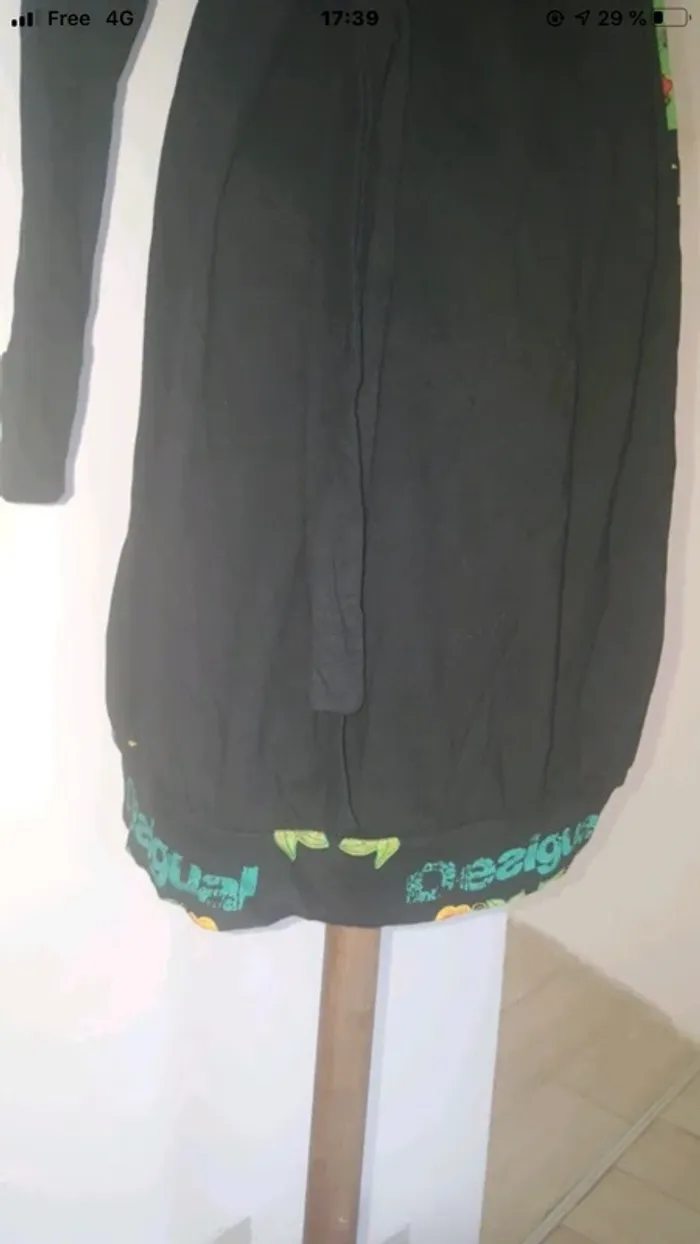 très belle robe desigual taille XL peu porté - photo numéro 5