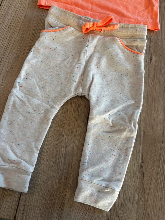 Ensemble bébé fille 12mois JBC - photo numéro 2