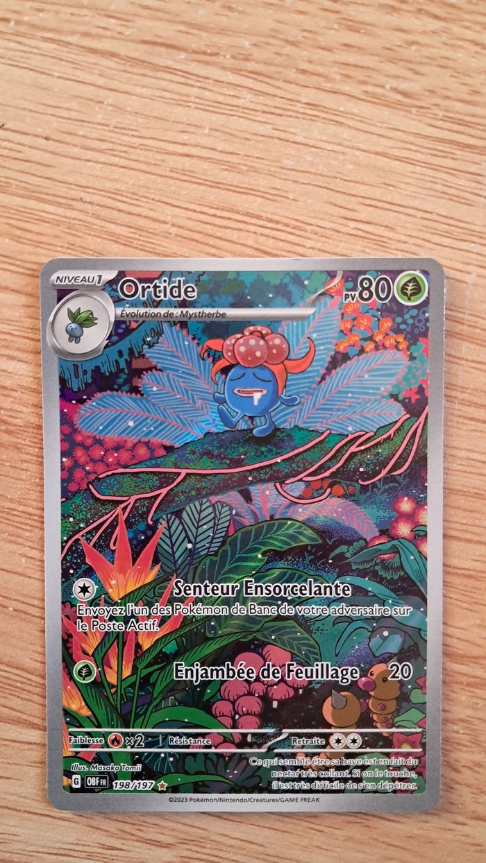 Ortide 198/197 flamme obsidienne