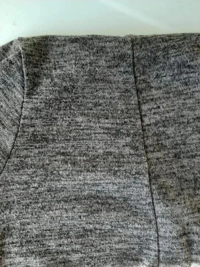 Gilet femme marron moucheté Taille S - photo numéro 6