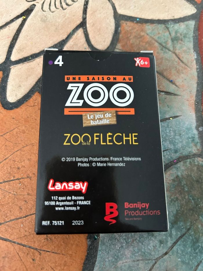 Jeu de bataille Une saison au Zoo - photo numéro 2