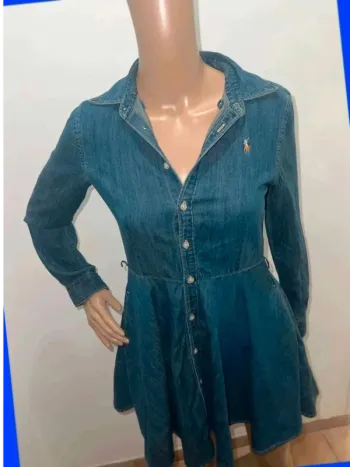 Robe  Ralph  Lauren  en  100%  coton  (voir description)