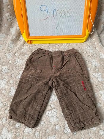 pantalon velours