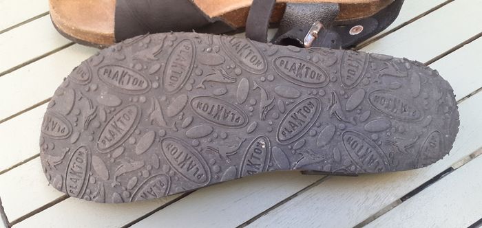 Sandales cuir noir Plakton 39 - photo numéro 3