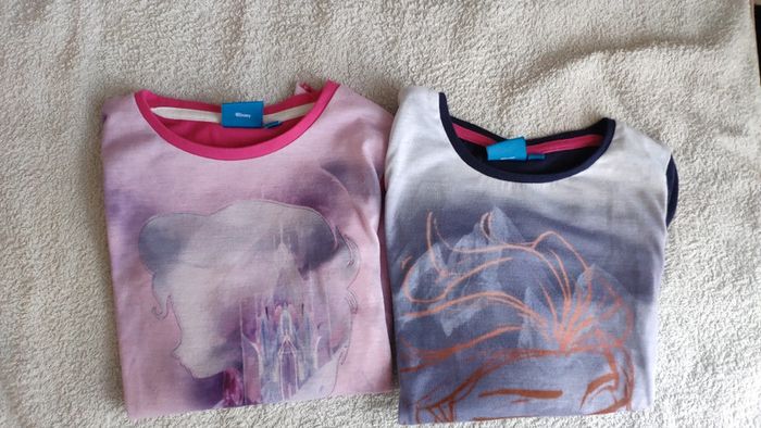 Lot de 2 t-shirts manches longues Disney