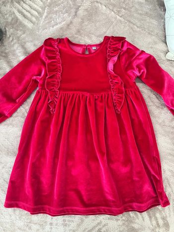 Robe fille fuschia 2 ans