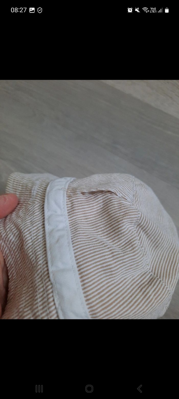 Chapeau taille 43 réversible - photo numéro 3