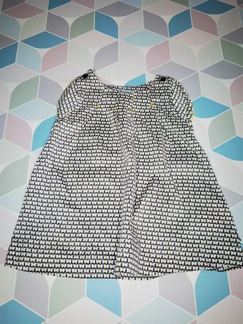 D3385 - robe fille 6 mois