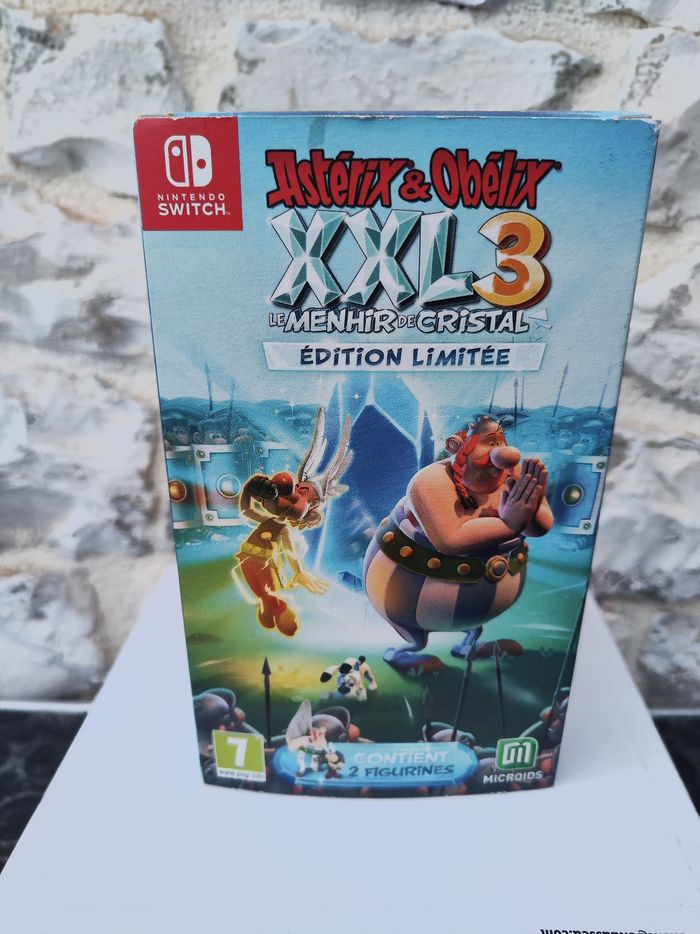 🧸jeux Astérix edition limite Switch 2 figurine🧸 envoie rapide aujourd'hui ou demain