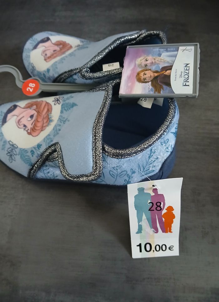 chaussons fille anna la reine des neiges disney 28 - photo numéro 2