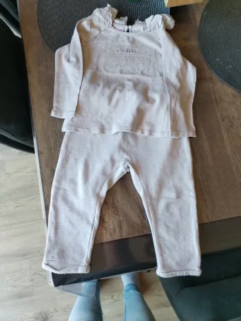 Ensemble 36 mois crème