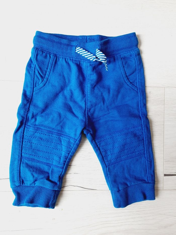 Vêtement bébé garçon pantalon jogging bleu Kiabi 3 mois Neuf
