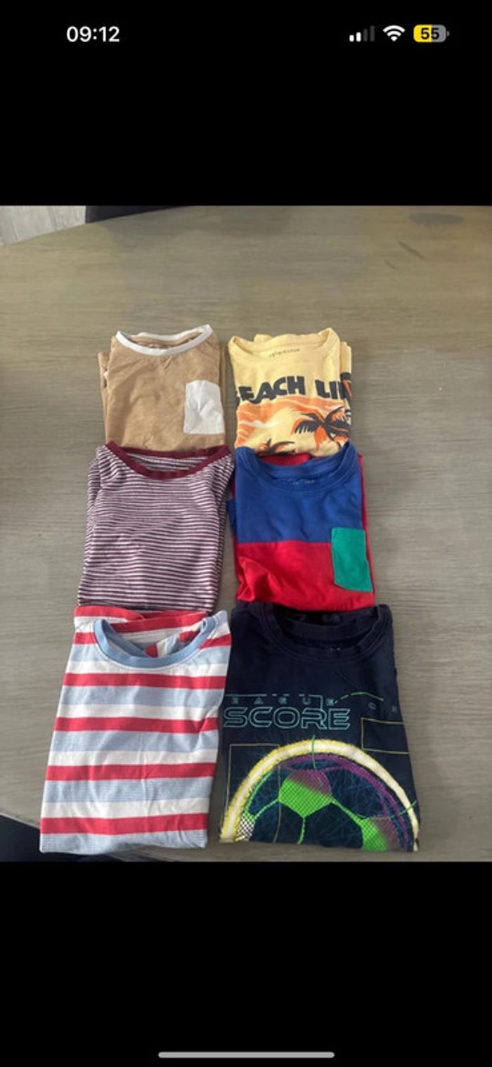 Lot t shirts garçon