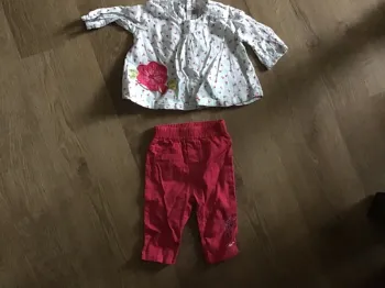 Ensemble Catimini 3 mois blouse et pantalon